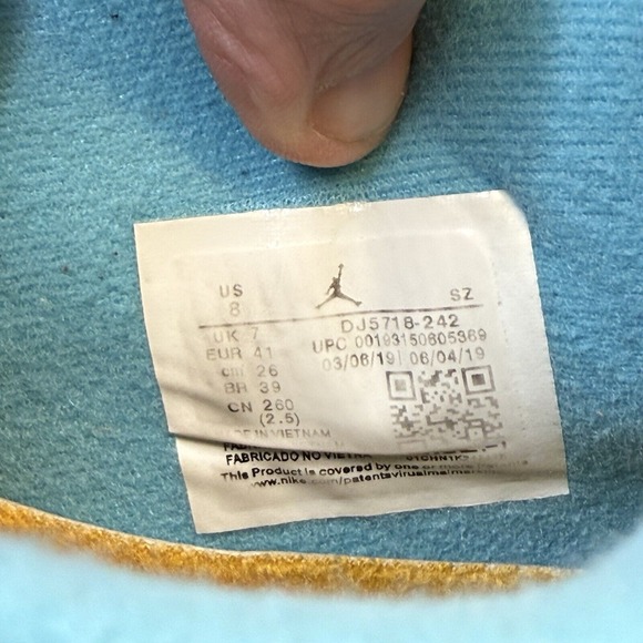 Nike Air Jordan 4 Retro SP x Union‎ Taupe Haze Size 8 DJ5718-242 - Picture 13 of 16